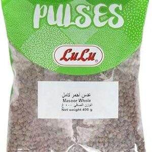 Poudre complète lulu masoor 400 g. Choisissez DIAYTAR COTE D'IVOIRE pour des produits discount de qualité supérieure livrés directement chez vous. Que vous recherchiez des appareils électroménagers fiables, des produits informatiques performants ou des articles mode à la pointe des tendances, nous avons tout ce dont vous avez besoin à des prix abordables.