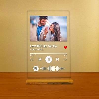 Plaque de cadre photo à code scannable personnalisé chivia spotify avec acrylique. À la recherche de produits discount de qualité ? Faites confiance à DIAYTAR COTE D'IVOIRE  ! Notre plateforme en ligne regorge d'articles pour la maison, l'électroménager, l'informatique, la mode et les gadgets, tous proposés à des prix compétitifs. Explorez notre catalogue dès maintenant et bénéficiez de remises exceptionnelles sur une large gamme de produits.