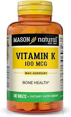 Mason natural vitamine k 100 mcg flacons (chaque paquet) complément alimentaire qui favorise une fonction. Révolutionnez votre façon de magasiner en ligne avec DIAYTAR COTE D'IVOIRE . Notre plateforme propose une multitude de produits discount, allant des appareils ménagers aux accessoires de mode à des prix défiant toute concurrence. Profitez de l'expérience shopping idéale tout en réalisant des économies importantes.