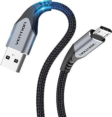 Câble micro usb vention câble de chargeur de téléphone synchronisation de données haute vitesse en nylon. DIAYTAR COTE D'IVOIRE, votre destination shopping discount en ligne. Parcourez notre catalogue étendu et faites votre choix parmi notre vaste gamme de produits pour la maison, l'électroménager, l'informatique et la mode. Profitez de nos prix imbattables et réalisez des économies substantielles dès maintenant.
