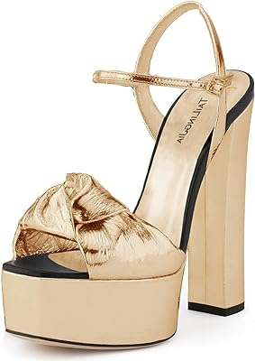 14 16 cm or pu femmes sandales d'été à talons hauts talon épais boucle de cheville. Faites des économies en un clic avec DIAYTAR COTE D'IVOIRE  - votre guichet unique pour tous vos besoins en produits discount. Explorez notre sélection diversifiée, allant de l'informatique à l'électroménager, et obtenez les articles dont vous avez besoin sans vous ruiner.