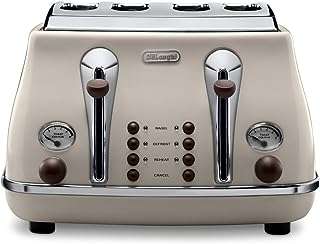 Grille pain vintage à 4 fentes de'longhi icona réchauffage décongélation cuisson sur un côté et 6. Faites des économies sans compromis sur la qualité avec DIAYTAR COTE D'IVOIRE  ! Trouvez tout ce dont vous avez besoin, de l'électroménager aux gadgets high-tech en passant par les accessoires de mode, le tout à des prix défiant toute concurrence. Visitez notre boutique en ligne et découvrez un large choix de produits discount pour améliorer votre quotidien.