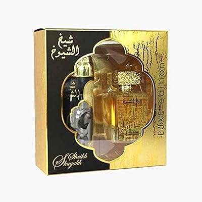 Coffret cadeau sheikh al shuyukh édition luxe de lattafa pour homme. DIAYTAR COTE D'IVOIRE  - votre destination pour des produits de qualité à prix réduits. Parcourez notre boutique en ligne pour trouver des offres exceptionnelles sur des articles de maison, d'électroménager, de mode et de gadgets, et économisez tout en enchérissant votre style de vie.