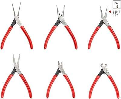 Jeu de mini pinces tekton 6 pièces (nez effilé nez long plat. DIAYTAR COTE D'IVOIRE  - votre partenaire discount pour une vie plus abordable. Nous vous présentons une vaste sélection de produits de qualité à des prix imbattables, allant de l'électroménager performant aux articles de mode élégants. Achetez malin avec nous et réalisez d'importantes économies.