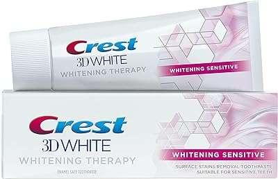 Dentifrice blanchissant pour l'émail sensible crest 3d white therapy 75 ml. Découvrez DIAYTAR COTE D'IVOIRE, votre boutique en ligne discount préférée pour des achats malins. Trouvez tout ce dont vous avez besoin, de la maison à l'électroménager, de l'informatique à la mode, et profitez de prix imbattables sur notre gamme de produits variée et de qualité.