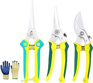Castwave lot de 3 sécateurs de jardin pratiques ciseaux de jardinage avec lame en acier. Plongez dans l'univers des bonnes affaires avec DIAYTAR COTE D'IVOIRE  ! Notre boutique en ligne vous propose une sélection de produits discount dans différents domaines, allant des indispensables de la maison aux dernières tendances en matière de mode et de technologie. Naviguez à travers notre catalogue et profitez d'offres à ne pas manquer.