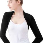 Veste boléro en coton modal pour femmes adolescentes justaucorps robe. Envie de faire de bonnes affaires ? Optez pour DIAYTAR COTE D'IVOIRE, votre destination en ligne pour des produits discount de la maison à l'informatique, vous offrant des réductions exclusives sur une large sélection d'articles.