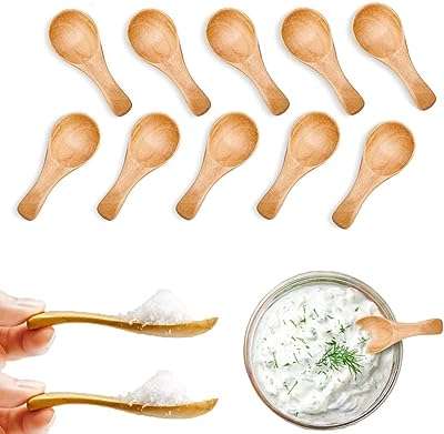 Mini cuillères à thé en bois petites de service pour le sel. Ne cherchez plus, DIAYTAR COTE D'IVOIRE  est là pour vous offrir les meilleurs deals en ligne ! Explorez notre vaste sélection de produits à prix réduits, incluant tout ce dont vous avez besoin pour votre maison, votre cuisine, votre garde-robe et bien plus encore. Profitez de nos offres discount sur les dernières tendances et économisez tout en restant à la pointe de la mode.