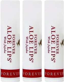 Forever aloe lips baume à lèvres apaisant l'aloe vera avec jojoba et cire