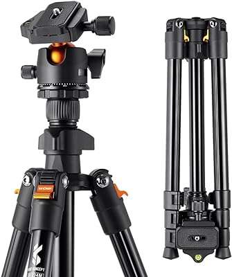 Trépied d'appareil photo k concept & k234a0 | de voyage léger et portable. DIAYTAR COTE D'IVOIRE  - la boutique en ligne par excellence pour des achats malins. Explorez notre gamme complète de produits discount, allant des indispensables pour la maison à la dernière technologie, sans oublier les dernières tendances mode. Économisez gros en achetant intelligemment avec nous.