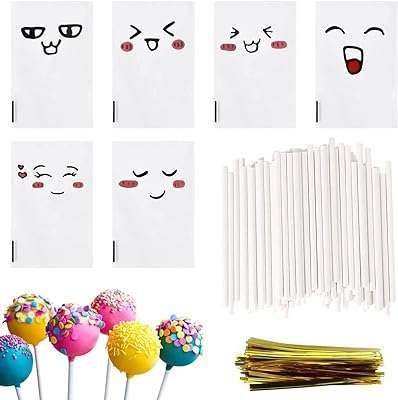 Kit cake pop paquet de 100 bâtonnets de sucettes blancs et sachets de bonbons transparents avec attaches. Un large choix, des prix imbattables, c'est ce que vous offre DIAYTAR COTE D'IVOIRE . Avec des produits discount pour tous les besoins, de la maison à l'électroménager, de l'informatique à la mode et aux gadgets, notre boutique en ligne va au-delà de vos attentes pour vous proposer des produits abordables sans compromis sur la qualité.