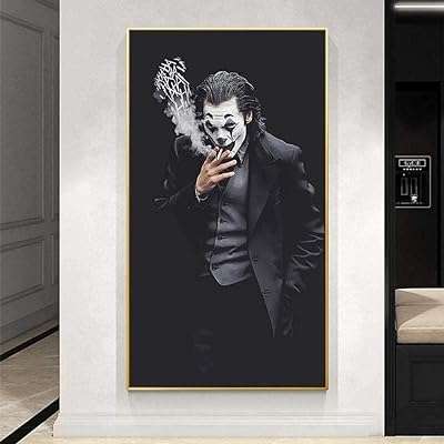Affiche de portrait de joker et film imprimé comics joker peinture sur toile. Trouvez tout ce dont vous avez besoin à des prix incroyables sur DIAYTAR COTE D'IVOIRE  ! Notre large gamme de produits discount comprend des articles pour la maison, de l'électroménager à l'informatique en passant par la mode et les gadgets de pointe. Explorez nos offres variées et redécorez votre espace avec style, équipez-vous des dernières technologies, ou mettez à jour votre garde-robe sans vous ruiner. Profitez de la commodité de nos achats en ligne avec des options de livraison rapides et fiables !