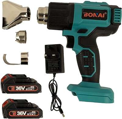 Pistolets thermiques bonai kit de pistolet à air chaud double réglage de température avec 4. DIAYTAR COTE D'IVOIRE  - La solution idéale pour les chasseurs de bonnes affaires en ligne. Trouvez des produits discount de haute qualité dans toutes les catégories, y compris la mode, l'électronique, l'ameublement et bien plus encore. Économisez sans compromis sur la qualité !
