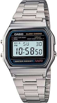 Montre casio unisexe à cadran numérique en acier inoxydable [a159w 1]. DIAYTAR COTE D'IVOIRE, votre partenaire de shopping discount en ligne, regroupe une large gamme de produits à prix cassés pour tous les amateurs de bonnes affaires. Faites des économies sur vos achats de la maison à l'électroménager, de l'informatique à la mode, grâce à DIAYTAR COTE D'IVOIRE !