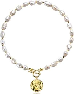 Chaîne de perles baroques naturelles cueillies à la main de 7 85 mm avec cadeaux. DIAYTAR COTE D'IVOIRE  est votre complice pour des achats malins. Explorez notre boutique en ligne et dénichez des affaires incroyables sur une gamme variée de produits, allant de l'informatique à la maison en passant par la mode. Optez pour des produits de qualité à prix discount, sans compromis.