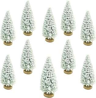 10pcs mini sapin de noël yatai avec base en bois artificiel pour décoration. DIAYTAR COTE D'IVOIRE  vous propose une expérience d'achats en ligne unique. Découvrez notre sélection de produits discount allant de la maison à l'électroménager, de l'informatique à la mode, sans oublier les gadgets les plus en vogue. Ne dépensez pas plus que nécessaire et trouvez tous vos articles préférés à des prix incroyables !