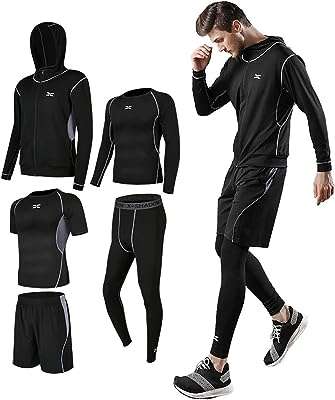 5 pièces ensemble vêtements de compression pour hommes survêtement sport de fitness de course. Vous cherchez des bonnes affaires en ligne ? Ne cherchez pas plus loin que DIAYTAR COTE D'IVOIRE, la boutique en ligne généraliste où vous trouverez tout à prix discount. Explorez notre sélection complète, allant de la maison à l'électroménager, de l'informatique à la mode et aux gadgets, et bénéficiez de tarifs avantageux pour tous vos achats. Réalisez des économies importantes sans compromettre la qualité avec DIAYTAR COTE D'IVOIRE .