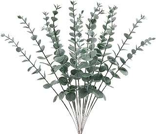 12 pièces tige d'eucalyptus artificielle feuilles d'eucalyptus fausses branches de verdure décoration de mariage et maison. DIAYTAR COTE D'IVOIRE, la référence en matière d'équipements de cuisine à prix doux. Découvrez notre sélection de petits et gros électroménagers qui donneront vie à vos recettes préférées sans pour autant vider votre portefeuille. Mettez à jour votre cuisine avec goût et efficacité grâce à nos offres exclusives et ajoutez une touche de modernité à votre chez-vous !