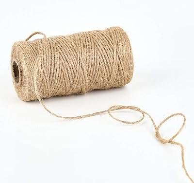 Ficelle de jute naturelle à 3 épaisseurs de 328 pieds corde en plastique cottontech. DIAYTAR COTE D'IVOIRE  est l'adresse incontournable pour tous ceux qui cherchent des produits discount en ligne. Parcourez notre site et trouvez des offres imbattables sur une grande variété de produits, des articles pour la maison aux produits high-tech en passant par les dernières tendances mode et les gadgets les plus recherchés.