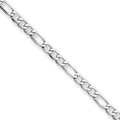 Chaîne figaro de 3mm collier fin en or blanc 14 carats pour femmes et hommes. Privilégiez le style sans vous ruiner avec DIAYTAR COTE D'IVOIRE . Notre boutique en ligne propose une sélection de produits mode et gadgets à des prix défiant toute concurrence. Vous trouverez chez nous les tendances du moment à des tarifs abordables. Profitez de cette opportunité et faites-vous plaisir sans vous ruiner.