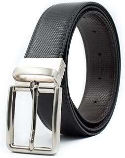 Ceinture formelle réversible en cuir pu zerizi pour homme multicolore. DIAYTAR COTE D'IVOIRE  vous ouvre les portes d'un univers de bonnes affaires. Découvrez notre large gamme de produits discount, allant des indispensables de la maison aux dernières tendances mode, en passant par les gadgets innovants. Profitez d'offres exceptionnelles et de prix imbattables pour des achats malins et éclairés.