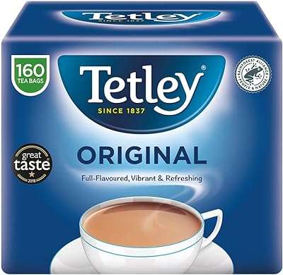 Thé tetley original à saveur complète 500 g (160 sachets). Vous recherchez des produits discount de qualité garantie ? Ne cherchez plus ! DIAYTAR COTE D'IVOIRE  propose une vaste sélection d'articles de maison, d'électronique, d'informatique, de mode et bien plus encore, le tout à des prix compétitifs pour satisfaire tous vos besoins.