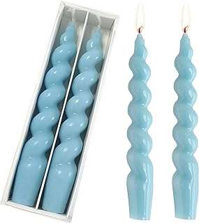 Bougies coniques torsadées faites à la main candélabres colorés anti gouttes de 75". DIAYTAR COTE D'IVOIRE  - Votre source incontournable de produits discount pour la maison, l'électroménager, l'informatique, la mode et les gadgets. Nous sommes fiers de vous offrir une sélection variée à des prix exceptionnels. Parcourez notre boutique en ligne dès maintenant et trouvez les meilleures affaires!