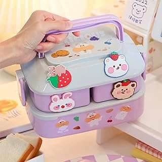 Boîte à lunch 2 en 1 pour bébé avec cuillère et fourchette étanche au micro ondes. Avec DIAYTAR COTE D'IVOIRE, obtenez le meilleur rapport qualité-prix sur tous vos achats en ligne. Parcourez notre catalogue diversifié et faites des économies sur des produits essentiels pour la maison, les équipements informatiques et même les dernières tendances en matière de mode.