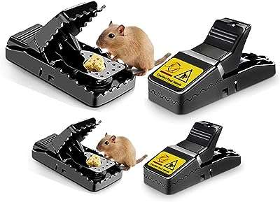 Paquet de 4 pièges à souris et rats réutilisables (2 petits 2 grands) pour l'intérieur. DIAYTAR COTE D'IVOIRE  : la solution idéale pour des achats malins en ligne. Profitez de notre large gamme de produits discount, allant des appareils électroménagers essentiels aux dernières tendances de la mode, en passant par les accessoires informatiques indispensables, et économisez tout en vous faisant plaisir.