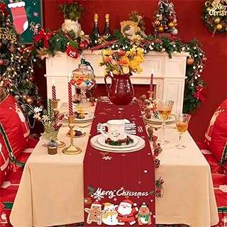 Nappe de décoration de noël en tissu cadeau de nouvel an pour la maison. Bienvenue sur DIAYTAR COTE D'IVOIRE, le site idéal pour les amateurs de bonnes affaires ! Avec une large gamme de produits discount pour la maison, l'électroménager, l'informatique, la mode et les gadgets, nous offrons une solution pratique pour économiser sans renoncer à la qualité. N'attendez plus, explorez notre sélection et profitez de prix imbattables.