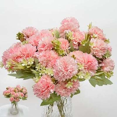 6 bouquets d'œillets artificiels pour la maison le bureau la décoration de table. Explorez DIAYTAR COTE D'IVOIRE, la boutique en ligne généraliste idéale pour les amateurs de bonnes affaires. Que vous soyez à la recherche d'appareils électroménagers, de produits informatiques ou de vêtements à la mode, notre sélection variée et notre politique de prix discount vous combleront.