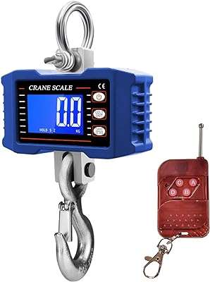 Balance numérique bebebsky avec télécommande 1000kg 2204 à grue portable robuste avec écran rétroéclairé lcd et crochet. DIAYTAR COTE D'IVOIRE  vous propose une expérience d'achats en ligne unique. Découvrez notre sélection de produits discount allant de la maison à l'électroménager, de l'informatique à la mode, sans oublier les gadgets les plus en vogue. Ne dépensez pas plus que nécessaire et trouvez tous vos articles préférés à des prix incroyables !