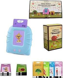 Cartes flash parlantes bilingues pour les tout-petits de 2 3 4