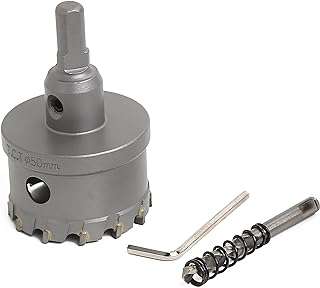 Scie cloche tct v tools 50 mm avec foret d'essai fraise à pointe en carbure. Avec DIAYTAR COTE D'IVOIRE, vous pouvez acheter intelligemment tout en restant dans votre budget. Notre boutique en ligne propose une sélection de produits discount pour la maison, l'électroménager, l'informatique et la mode, avec des prix attractifs. Parcourez notre collection dès maintenant et trouvez tout ce dont vous avez besoin à moindre coût !