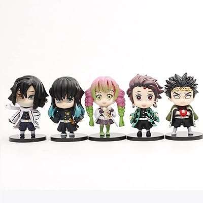 Ensemble de 5 figurines d'anime demon slayer kyo tanjirou nezuko kyogoro. DIAYTAR COTE D'IVOIRE  deviendra rapidement votre référence pour tous vos besoins discount en ligne. Découvrez notre vaste assortiment de produits allant des indispensables de la maison aux dernières innovations technologiques, en passant par les vêtements et les accessoires de mode à prix cassés. Profitez de notre offre exceptionnelle dès maintenant !