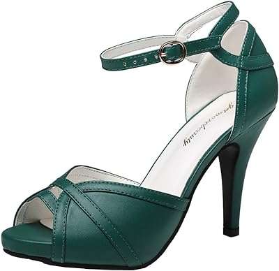 Talons à bout ouvert pour femmes talons hauts sexy lanières sandales avec bride la cheville. DIAYTAR COTE D'IVOIRE  vous propose une expérience de shopping en ligne à petit budget sans compromettre la qualité. Découvrez notre sélection diversifiée de produits discount, allant de l'informatique aux gadgets branchés, en passant par les articles pour la maison et bien plus encore. Faites des économies intelligentes et restez dans la tendance avec DIAYTAR COTE D'IVOIRE .