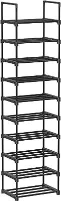 Songmix grande étagère à chaussures 10 niveaux organisateur de rangement en métal design personnalisable polyvalente peu en combrante. Faites des économies importantes sur tous vos achats grâce à DIAYTAR COTE D'IVOIRE, votre boutique en ligne préférée pour des offres discount exceptionnelles. Du petit électroménager à la mode tendance en passant par les gadgets high-tech, découvrez notre large sélection d'articles à prix réduits dès aujourd'hui!