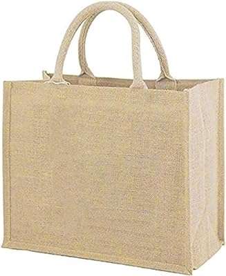 Sac de courses en jute réutilisable enduit de pu maridemmann pour femme