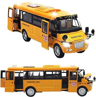Jouets de bus scolaire krylucci pour tout petits jouet moulé jaune de 9 pouces avec sons. DIAYTAR COTE D'IVOIRE  - L'adresse incontournable des chasseurs de bonnes affaires en ligne. Découvrez notre large gamme de produits à prix discount, allant des gadgets innovants aux appareils électroménagers dernier cri. Faites des économies sans sacrifier vos envies !