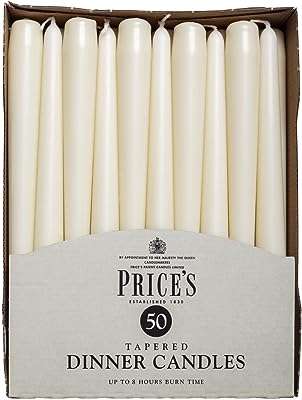 Bougies de dîner pricease paquet de 50 ivoire ne coule pas non. Faites des économies considérables sur vos achats en ligne chez DIAYTAR COTE D'IVOIRE  ! Notre boutique en ligne généraliste offre une variété impressionnante de produits, allant de l'informatique à la mode aux gadgets tendance. Explorez nos offres attractives sur une myriade d'articles, garantissant des prix imbattables sans compromettre la qualité. Ne manquez pas nos offres promotionnelles régulières et simplifiez vos achats avec une livraison rapide et sécurisée !