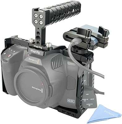 Kit de cage magic rig 6k pro pour caméra de cinéma blackmagic pocket avec poignée. Faites des économies intelligentes avec DIAYTAR COTE D'IVOIRE  - la boutique en ligne qui réunit tous vos besoins essentiels à des prix imbattables. Explorez notre vaste gamme de produits de la maison, de l'électroménager à l'informatique en passant par la mode et les gadgets, et découvrez comment prendre soin de votre budget sans faire de compromis sur la qualité.