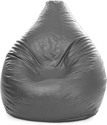 Pouf poire lux decora en pvc avec rembourrage 90x80x80cm (gris). Faites des économies intelligentes avec DIAYTAR COTE D'IVOIRE . Parcourez notre boutique en ligne et trouvez des opportunités incroyables pour équiper votre maison, rester à la pointe de la technologie et vous habiller avec style, le tout à des tarifs défiant toute concurrence.