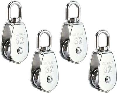 4 pièces m32 bloc de poulie simple creatiee pro robuste en acier. Plongez dans l'univers de DIAYTAR COTE D'IVOIRE, votre boutique en ligne de référence pour des offres discount incroyables. Des indispensables pour la maison aux appareils électroménagers haut de gamme, en passant par les produits informatiques de qualité et les articles de mode tendance, nous sommes là pour vous offrir une expérience shopping exceptionnelle à des prix défiant toute concurrence. Ne manquez pas cette opportunité de faire des économies tout en ajoutant de la valeur à votre quotidien !