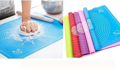 Tapis de cuisson à pâtisserie en silicone icvv avec mesures doublure résistante la chaleur. Lancez-vous dans une aventure shopping sans fin avec DIAYTAR COTE D'IVOIRE  ! Notre boutique en ligne générale vous propose une multitude de produits discount, allant de l'électroménager de pointe à la mode la plus en vogue. Faites de bonnes affaires et profitez d'une qualité supérieure à des prix défiant toute concurrence.