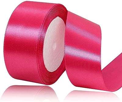Ruban de satin rose foncé tissu polyester 38 mm x 25 mètres pour emballage. Looking for great bargains on a variety of products? Look no further than DIAYTAR COTE D'IVOIRE, the ultimate online general store. Discover amazing discounts on household items, electronics, fashion, and more, making it the perfect destination for budget-friendly shopping.