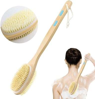 Brosse exfoliante pour le corps bain sec épurateur de dos antidérapant long manche en bois. DIAYTAR COTE D'IVOIRE  est l'adresse incontournable pour tous ceux qui cherchent des produits discount en ligne. Parcourez notre site et trouvez des offres imbattables sur une grande variété de produits, des articles pour la maison aux produits high-tech en passant par les dernières tendances mode et les gadgets les plus recherchés.