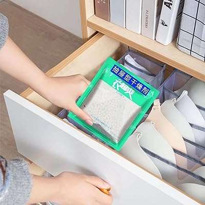 5 pièces sac d'humidité de garde robe pour déshumidificateur agent déshydratant hygroscopique. DIAYTAR COTE D'IVOIRE  - la boutique en ligne par excellence pour des achats malins. Explorez notre gamme complète de produits discount, allant des indispensables pour la maison à la dernière technologie, sans oublier les dernières tendances mode. Économisez gros en achetant intelligemment avec nous.