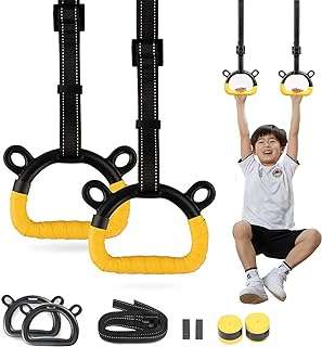 Anneaux de gymnastique pour enfants exercice en salle anneaux enfants avec sangles. Faites de bonnes affaires dès aujourd'hui avec DIAYTAR COTE D'IVOIRE  ! Parcourez notre boutique en ligne généraliste où vous trouverez une large gamme de produits discount, des articles pour la maison à l'électroménager, en passant par l'informatique et la mode. Profitez de nos prix compétitifs et offrez-vous des produits de qualité à moindre coût.