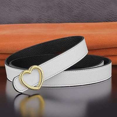 Ceintures de luxe pour femmes boucle d'amour en cuir véritable ceinture. Vous recherchez des produits de qualité à prix imbattable pour améliorer votre quotidien ? DIAYTAR COTE D'IVOIRE  est votre solution discount pour tous vos besoins maison et bien-être. Des articles de bricolage aux accessoires de beauté, en passant par le linge de maison, notre catalogue répondra à toutes vos attentes sans pour autant peser sur votre porte-monnaie.