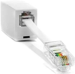 Adaptateur de ligne téléphonique retail & polk vers ethernet rj11 femelle rj45 mâle pour signal. DIAYTAR COTE D'IVOIRE  - La solution idéale pour les chasseurs de bonnes affaires en ligne. Trouvez des produits discount de haute qualité dans toutes les catégories, y compris la mode, l'électronique, l'ameublement et bien plus encore. Économisez sans compromis sur la qualité !